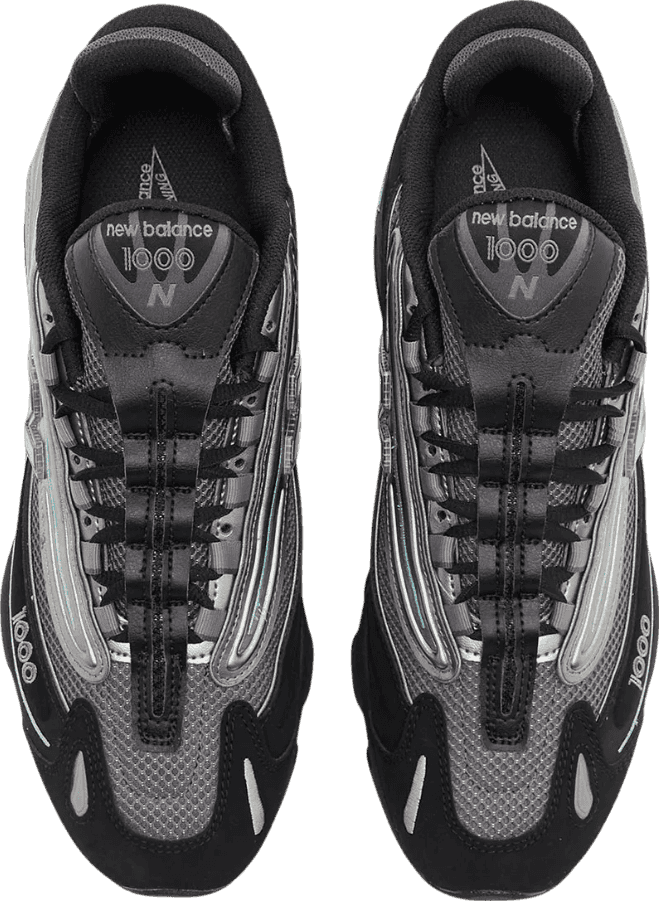 New Balance 1000 Black Tiffany Blue