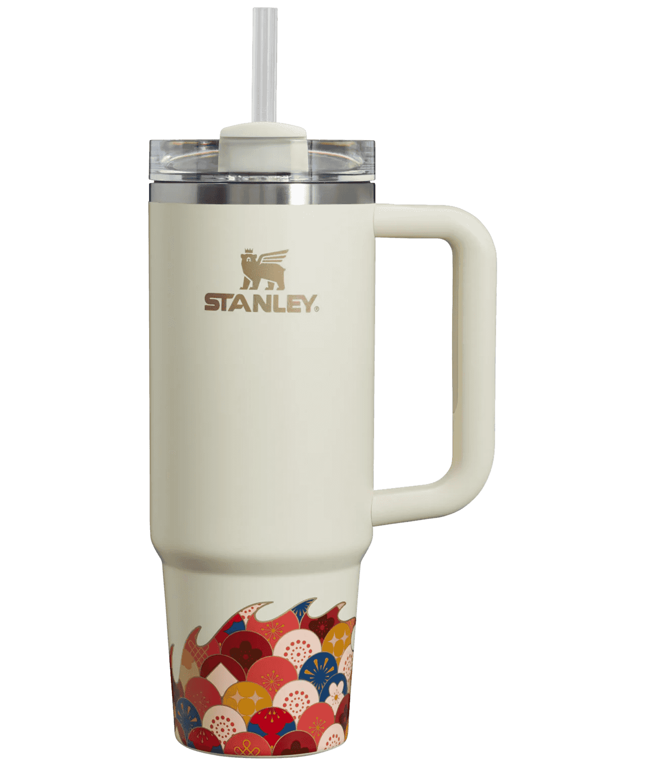 Stanley The Quencher H2.0 Tumbler 30 OZ Lunar New Year Cream Dragon