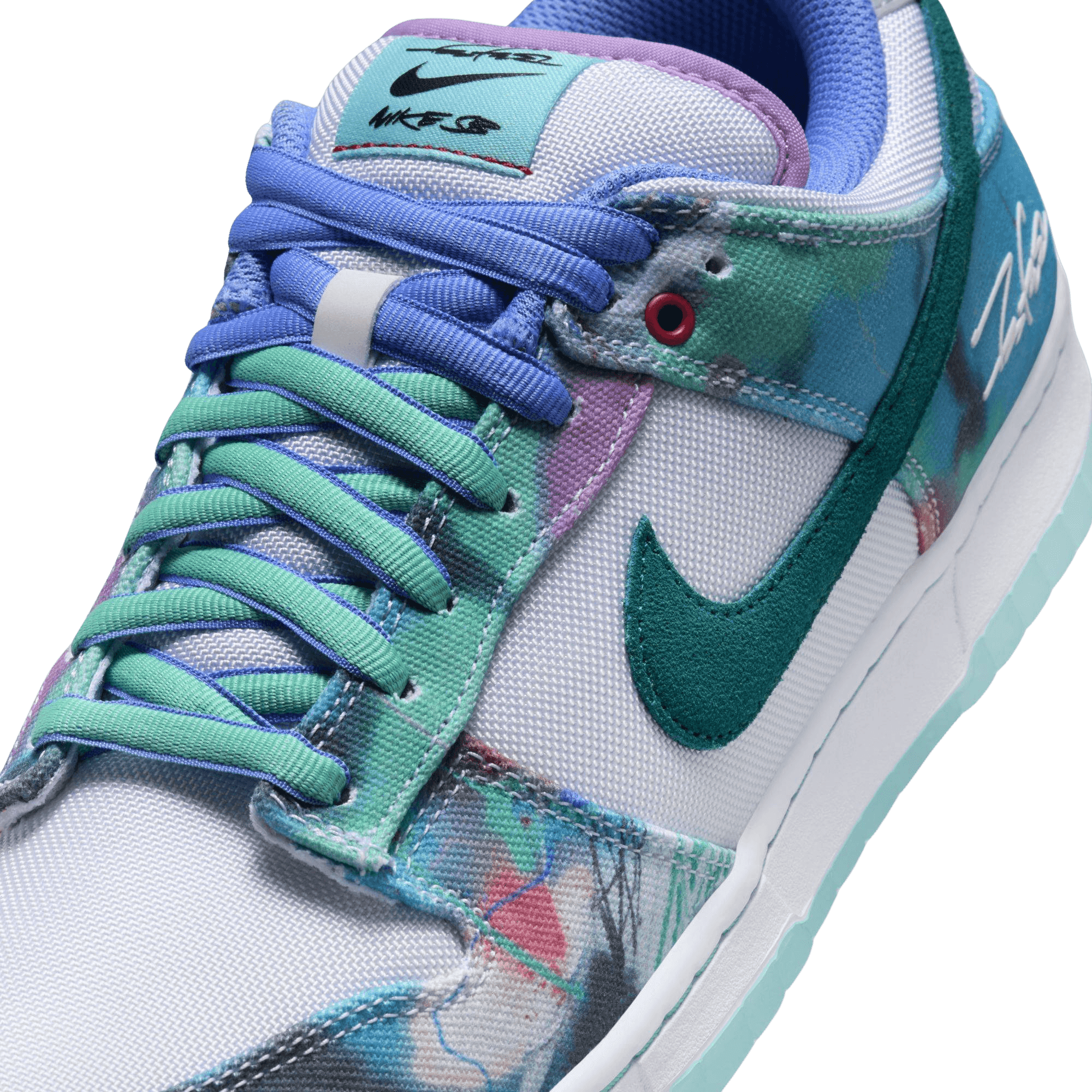 Nike SB Dunk Low Futura Laboratories Bleached Aqua