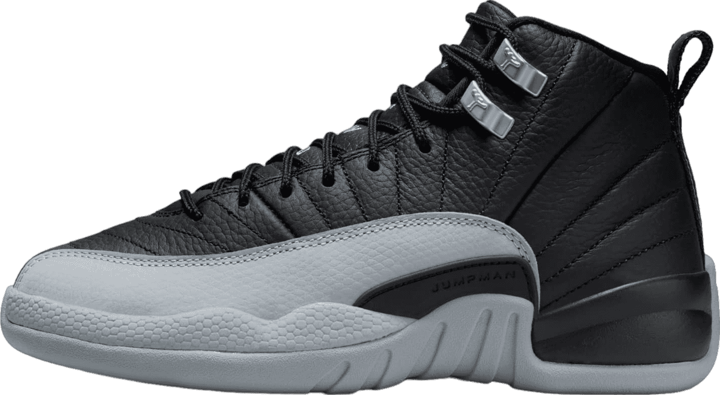 Air Jordan 12 Black/Wolf Grey (GS)