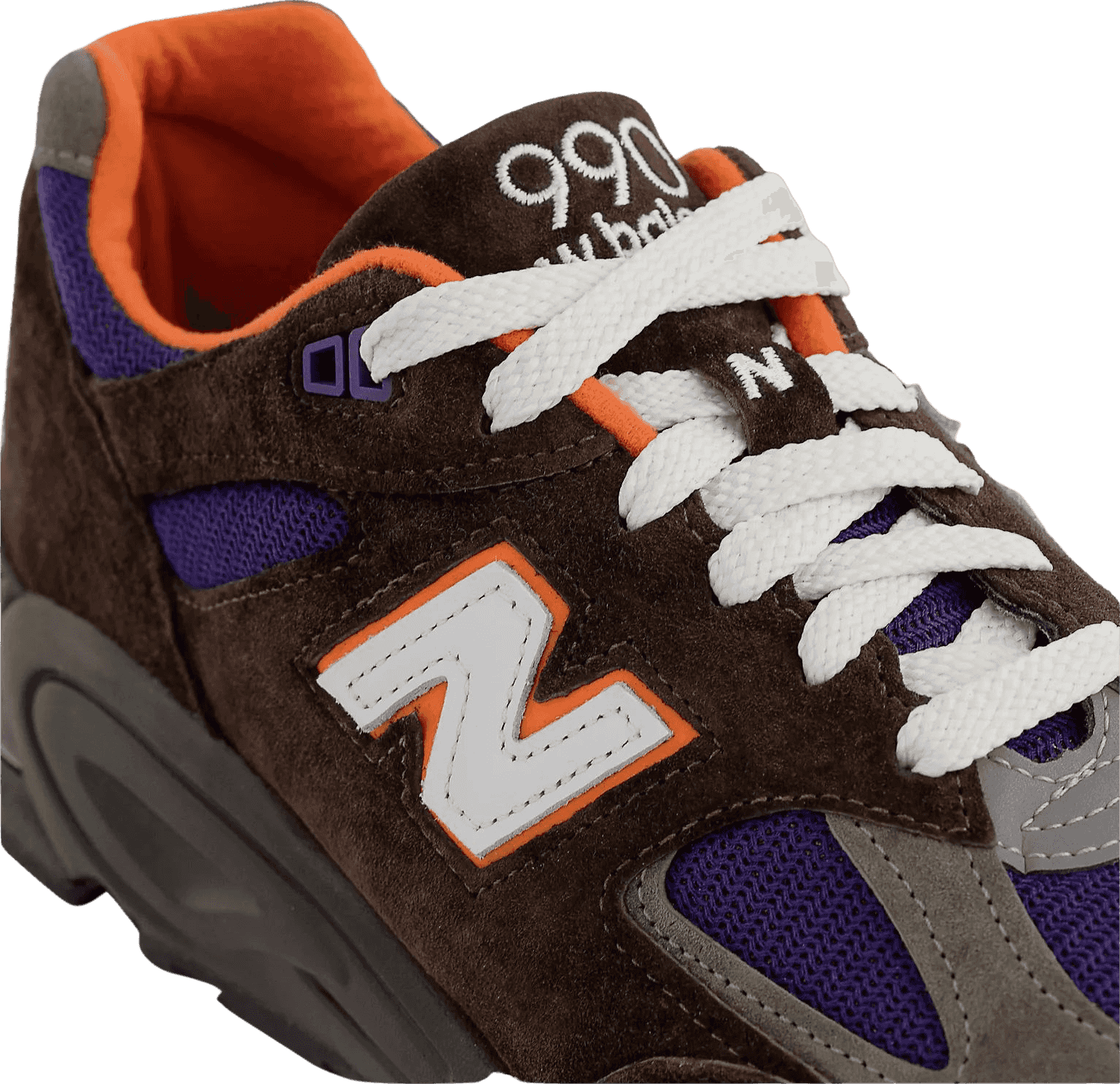 New Balance 990v2 MiUSA Brown Purple