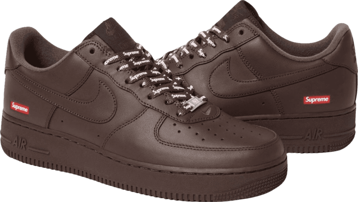 Nike Air Force 1 Low Supreme Baroque Brown