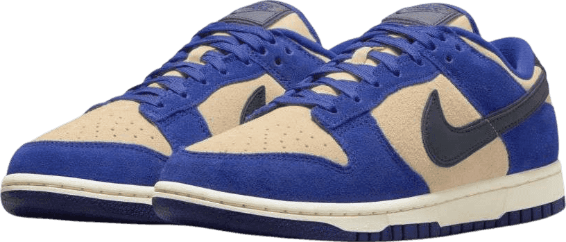 Nike Dunk Low LX Blue Suede (W)