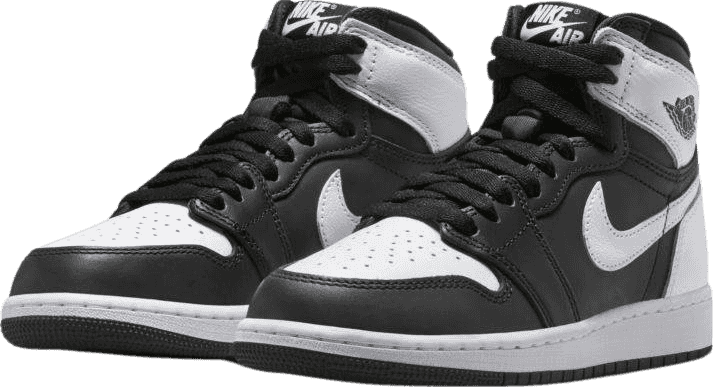 Air Jordan 1 High Black/White (GS)