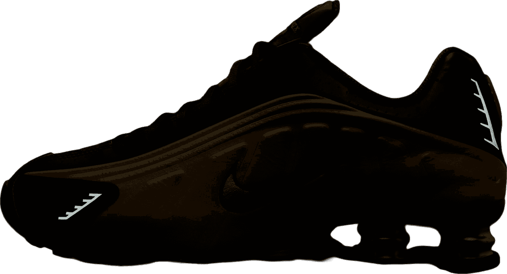 Nike Shox R4 Black Metallic Gold (W)