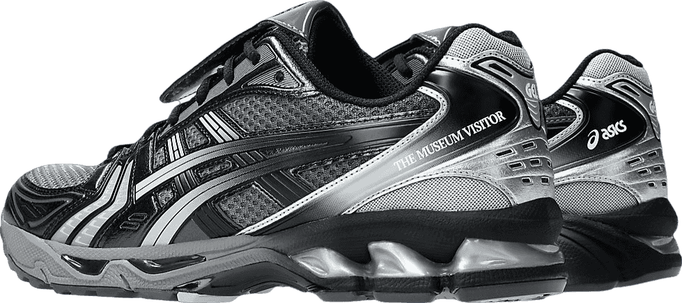 The Museum Visitor x Asics Gel Kayano 14 Black/Grey-White