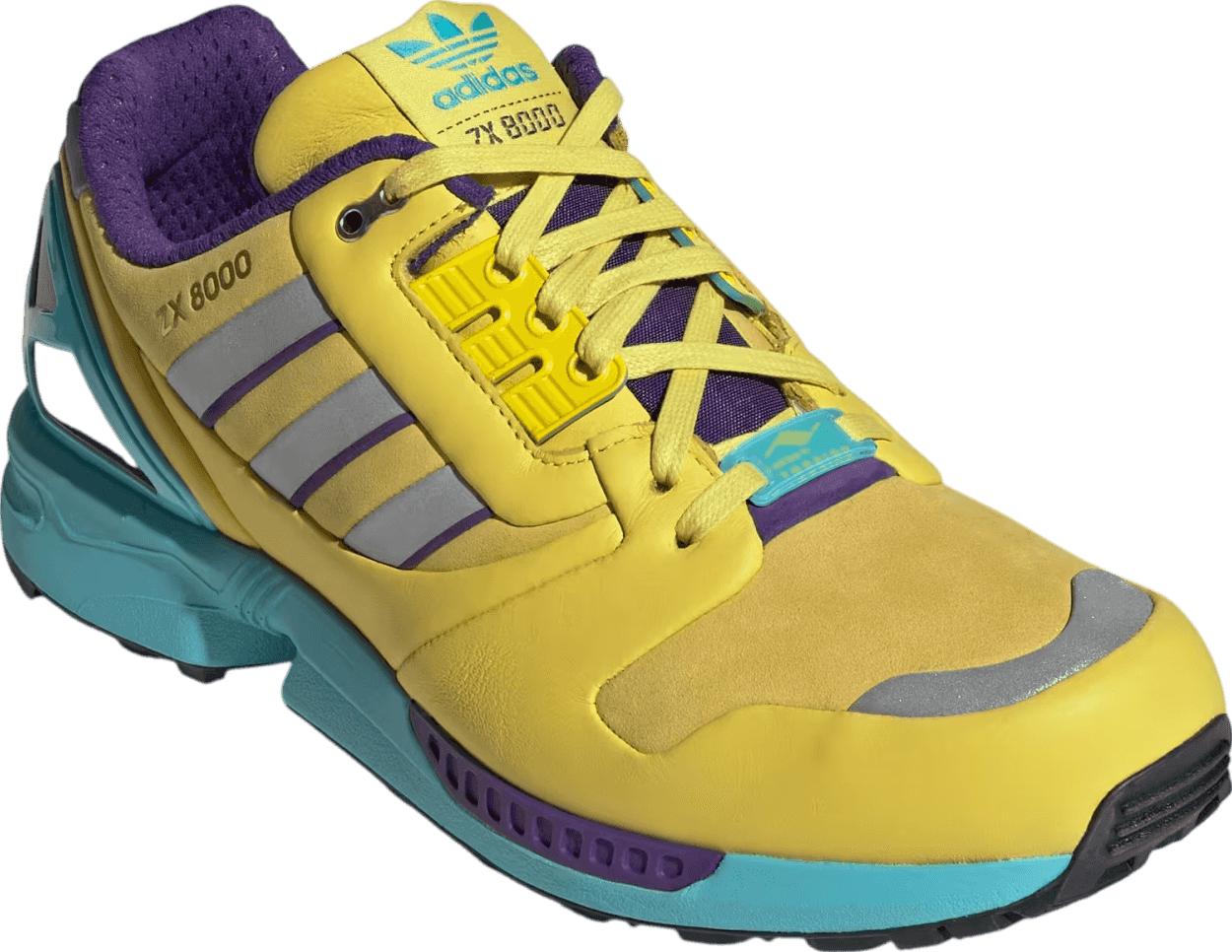 adidas ZX 8000 Consortium Yellow Blue Glow