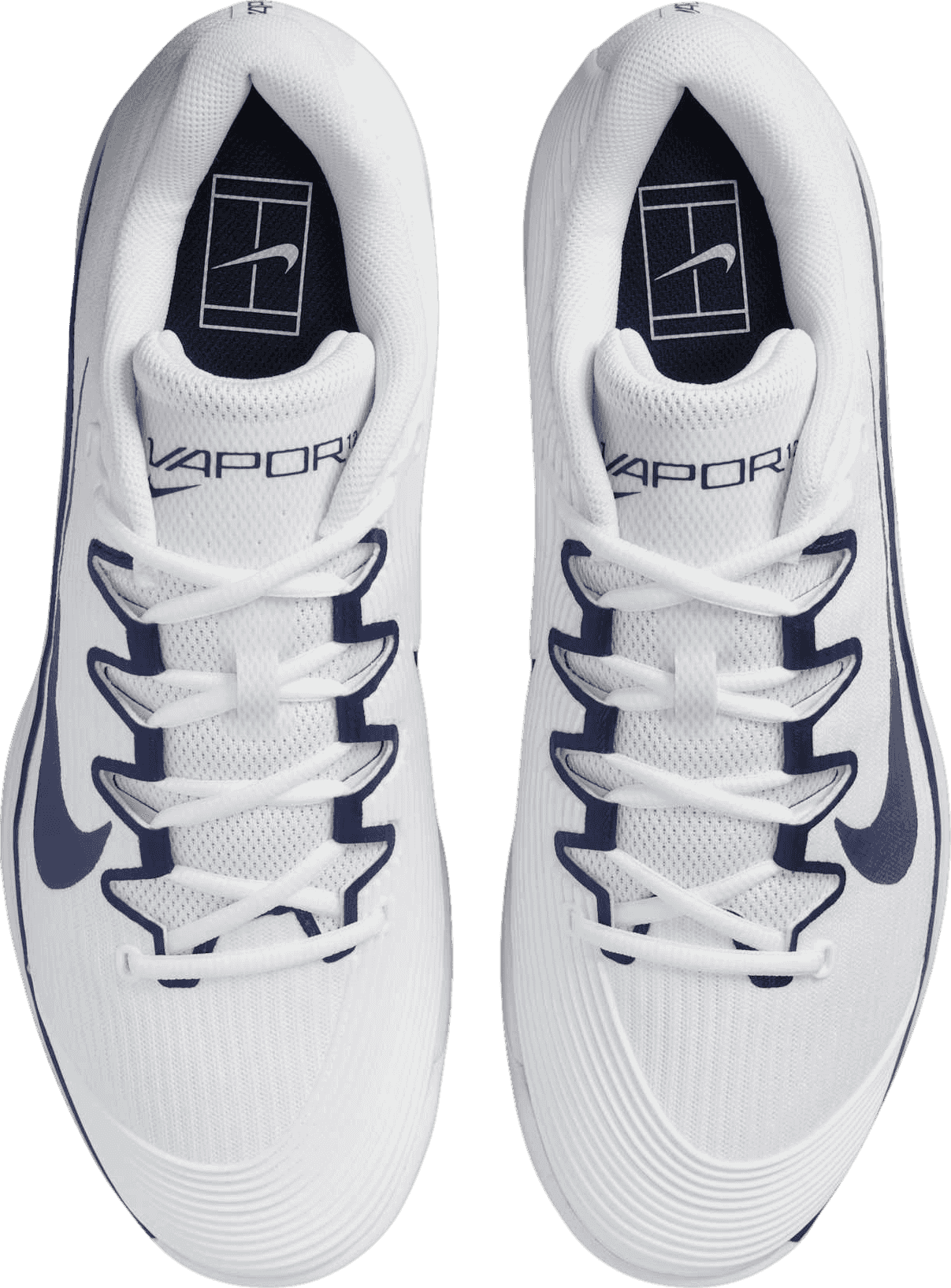 Nike Court Air Zoom Vapor 12 HC White Midnight Navy