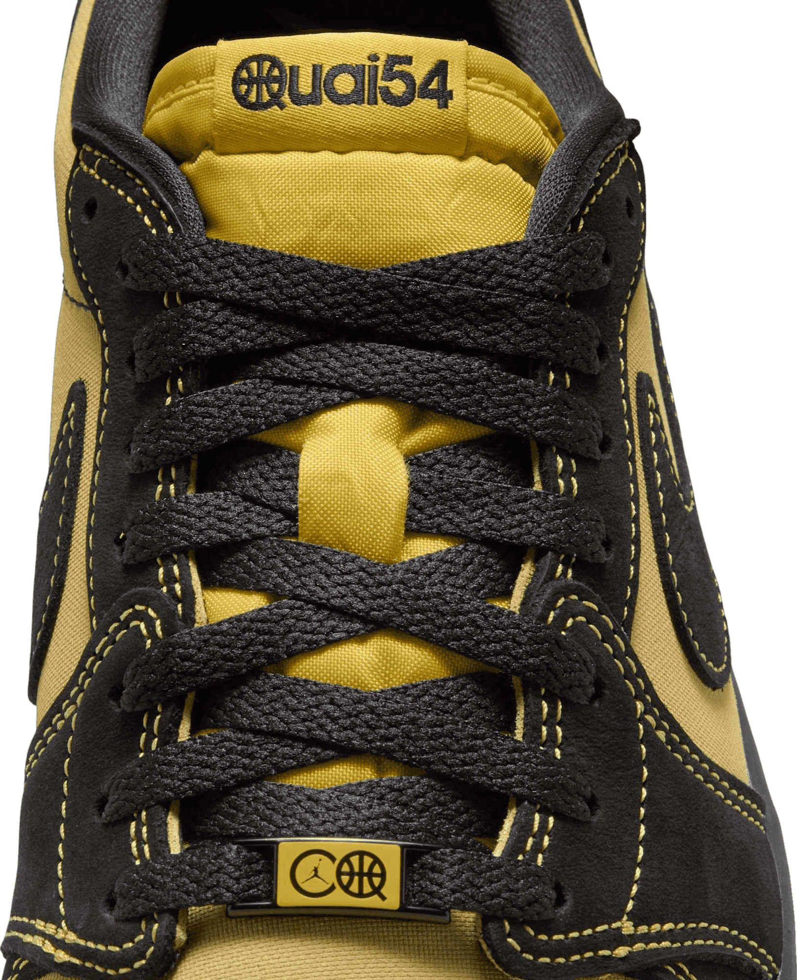 Quai 54 x Air Jordan 1 Retro Low Tour Yellow/Black