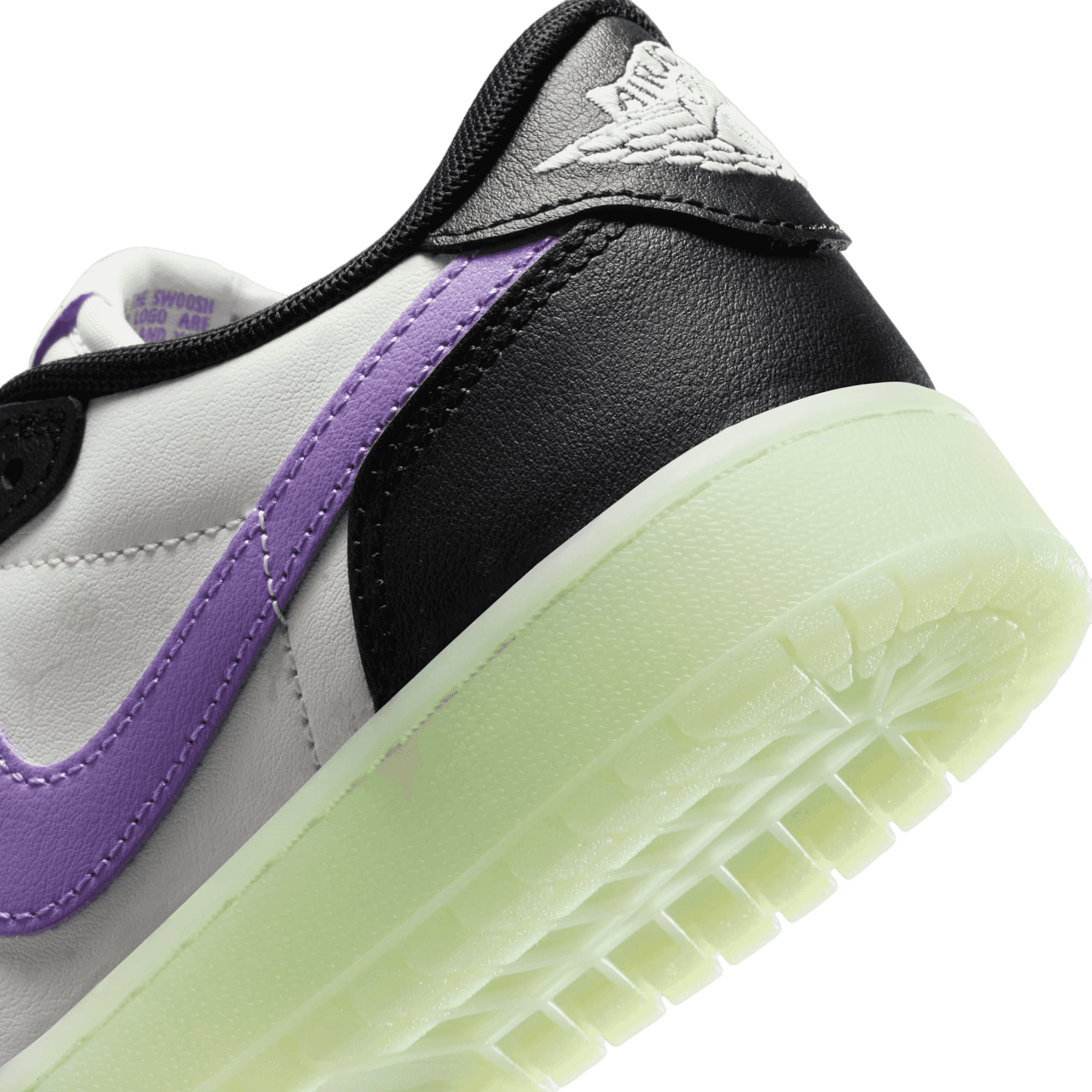 Air Jordan 1 Low Black Raspberry (GS)