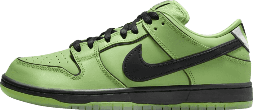 Nike SB Dunk Low x The Powerpuff Girls Buttercup