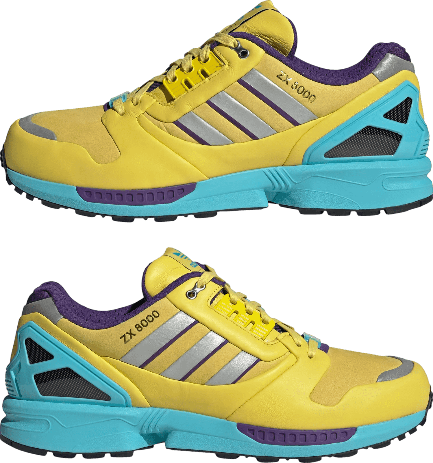 adidas ZX 8000 Consortium Yellow Blue Glow