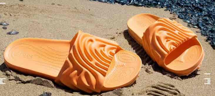 Crocs Pollex Slide by Salehe Bembury Citrus Milk