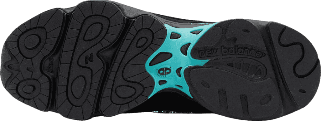 New Balance 1000 Black Tiffany Blue
