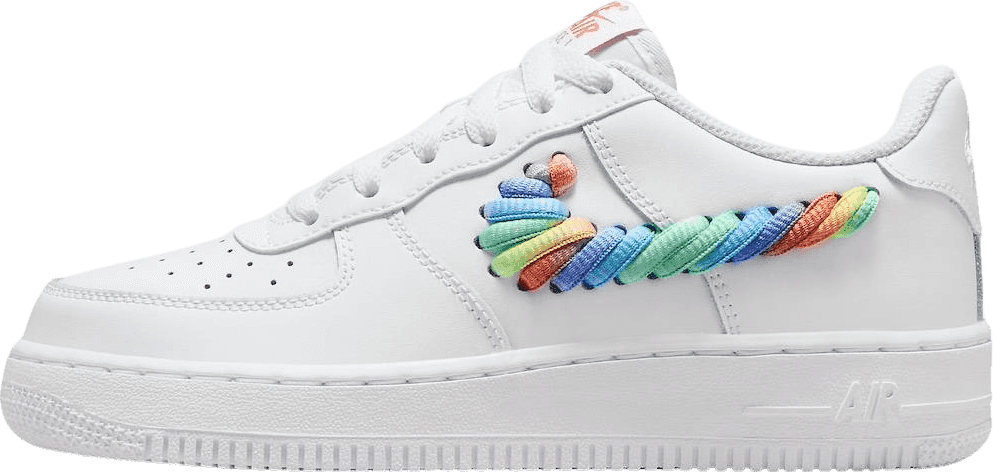 Nike Air Force 1 Low Rainbow Swoosh (GS)