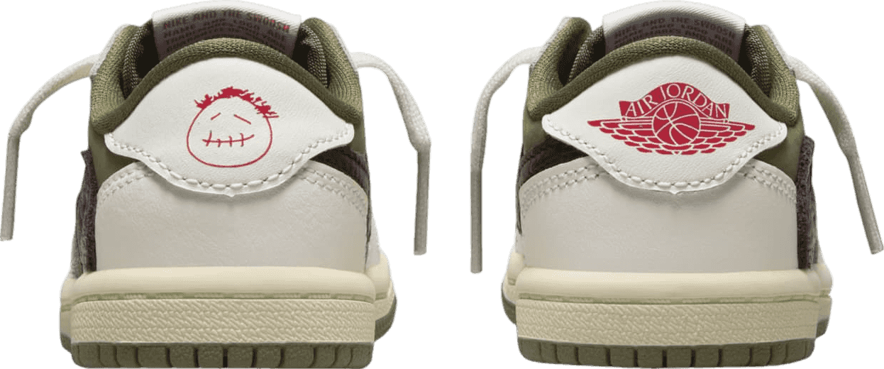 Travis Scott x Air Jordan 1 Low Medium Olive (TD)