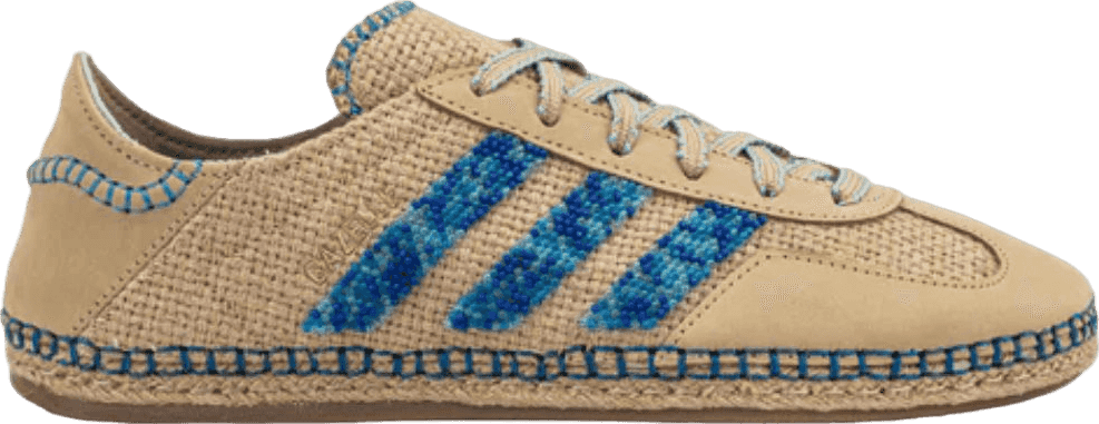 Clot x Adidas Gazelle Linen Khaki/Light Blue