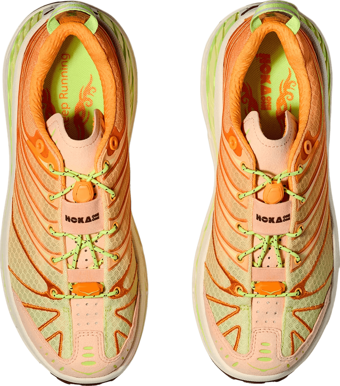 Hoka Stinson Evo OG Solar Flare Cantaloupe