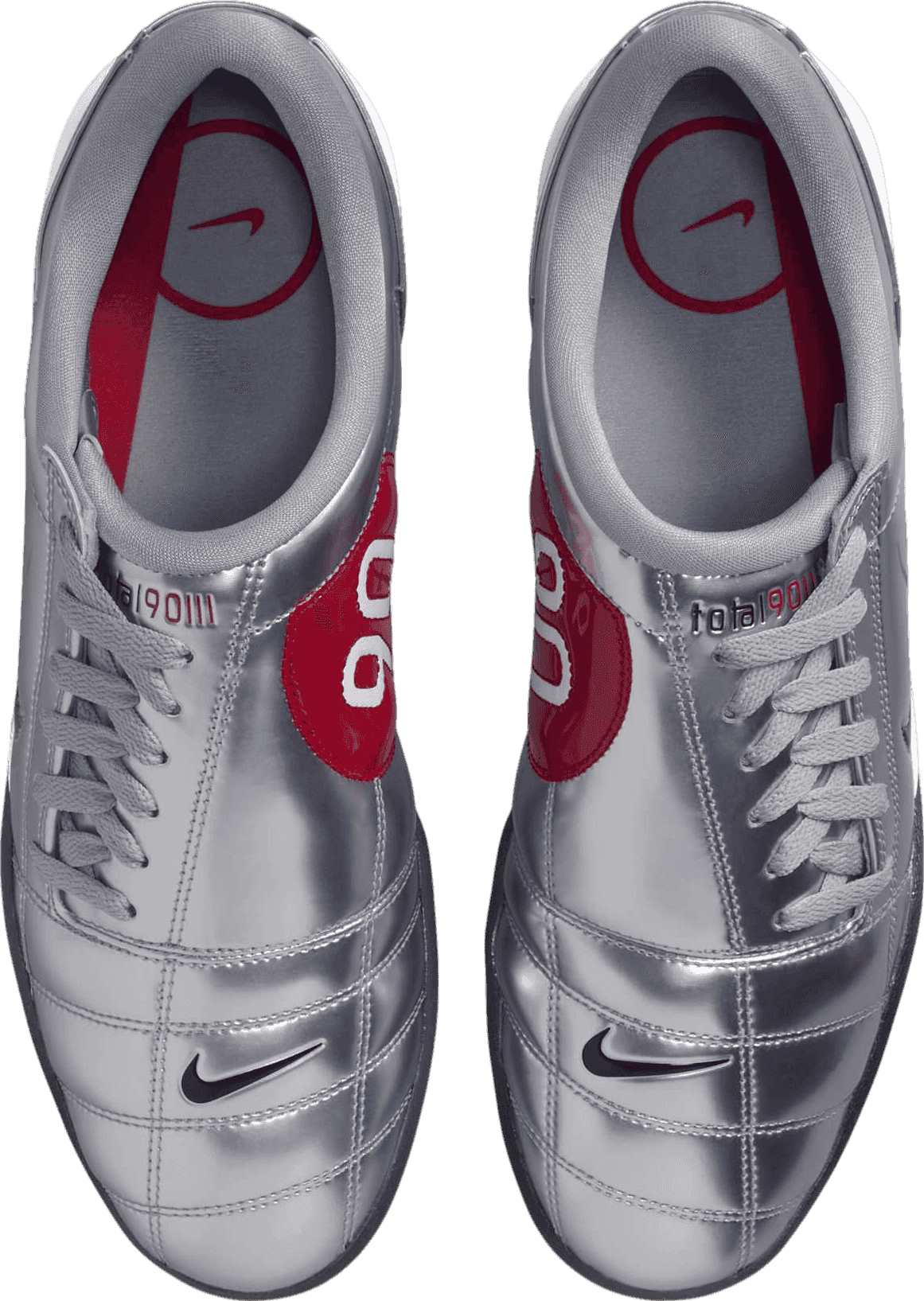 Nike Total 90 Metallic Silver/Black