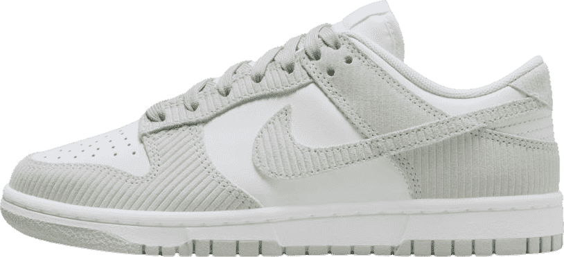 Nike Dunk Low Light Silver Corduroy (W)