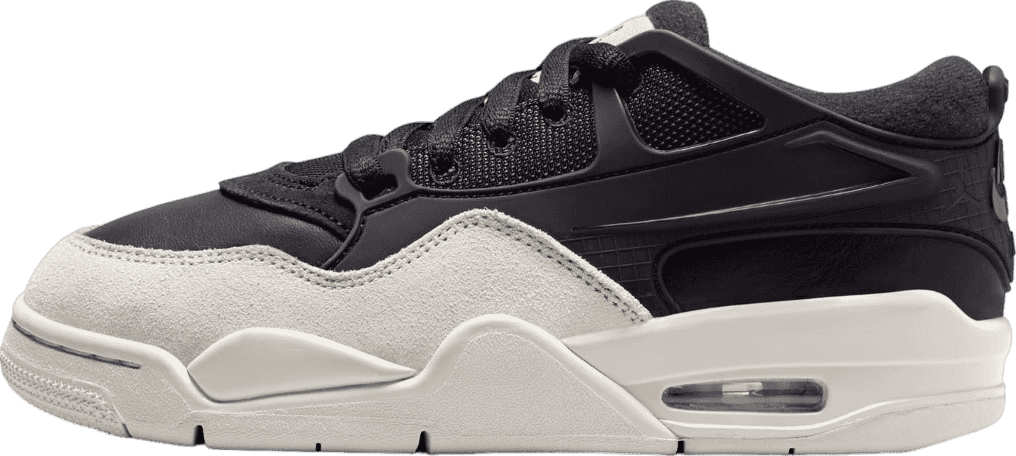 Air Jordan 4 RM Black/Light Bone (GS)