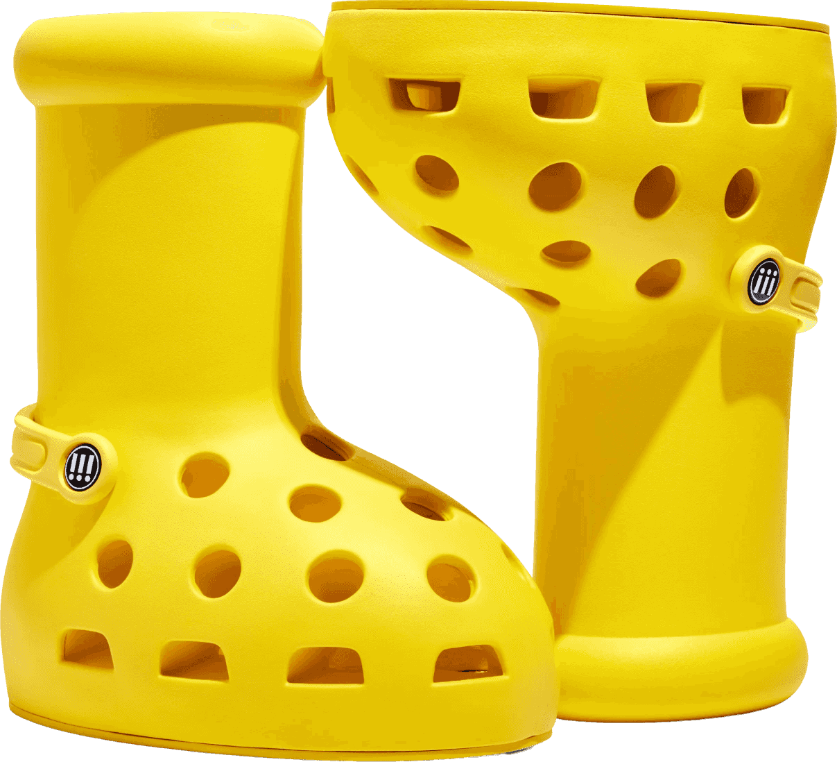 MSCHF x Crocs Big Yellow Boot