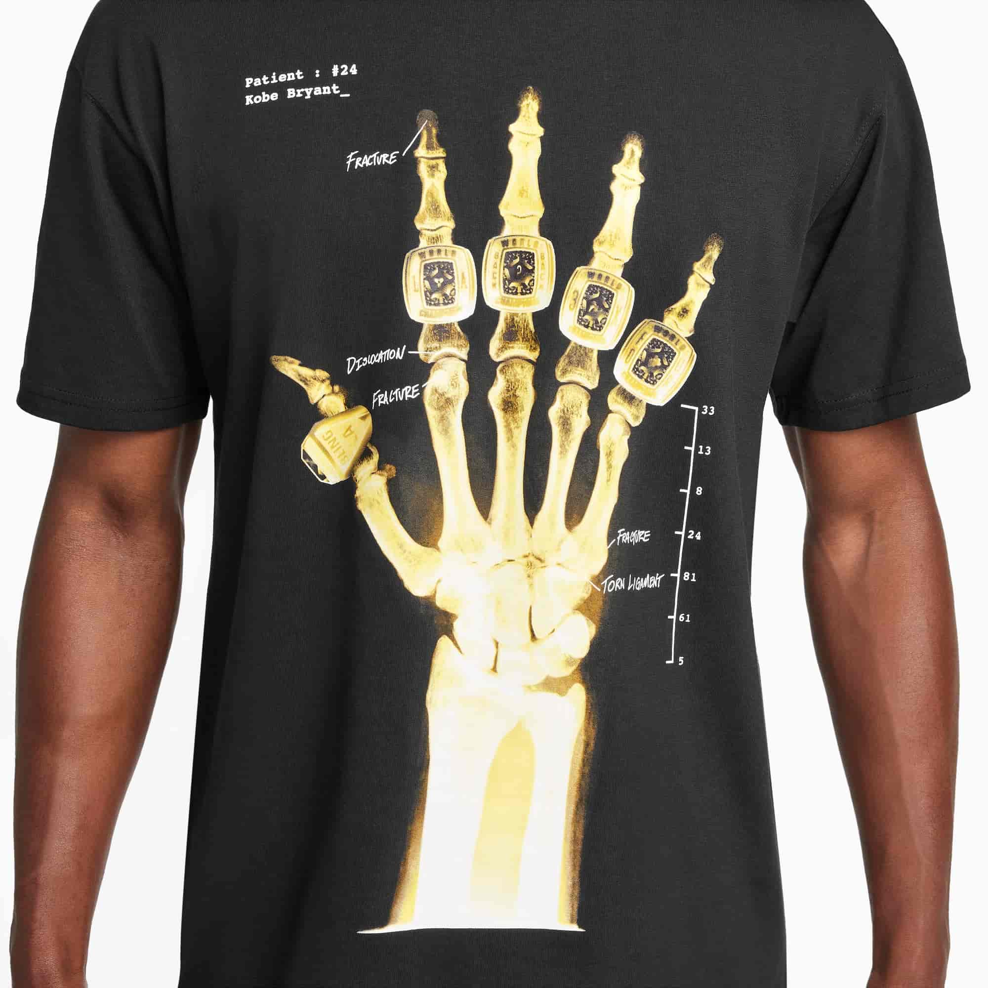 Nike Kobe Bryant Broken Not Beaten T-shirt Black
