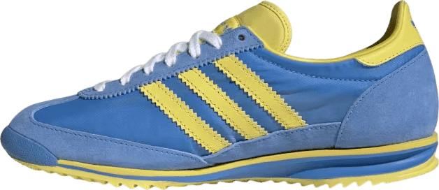 Sporty & Rich x Adidas SL72 "Real Blue/Light Yellow"