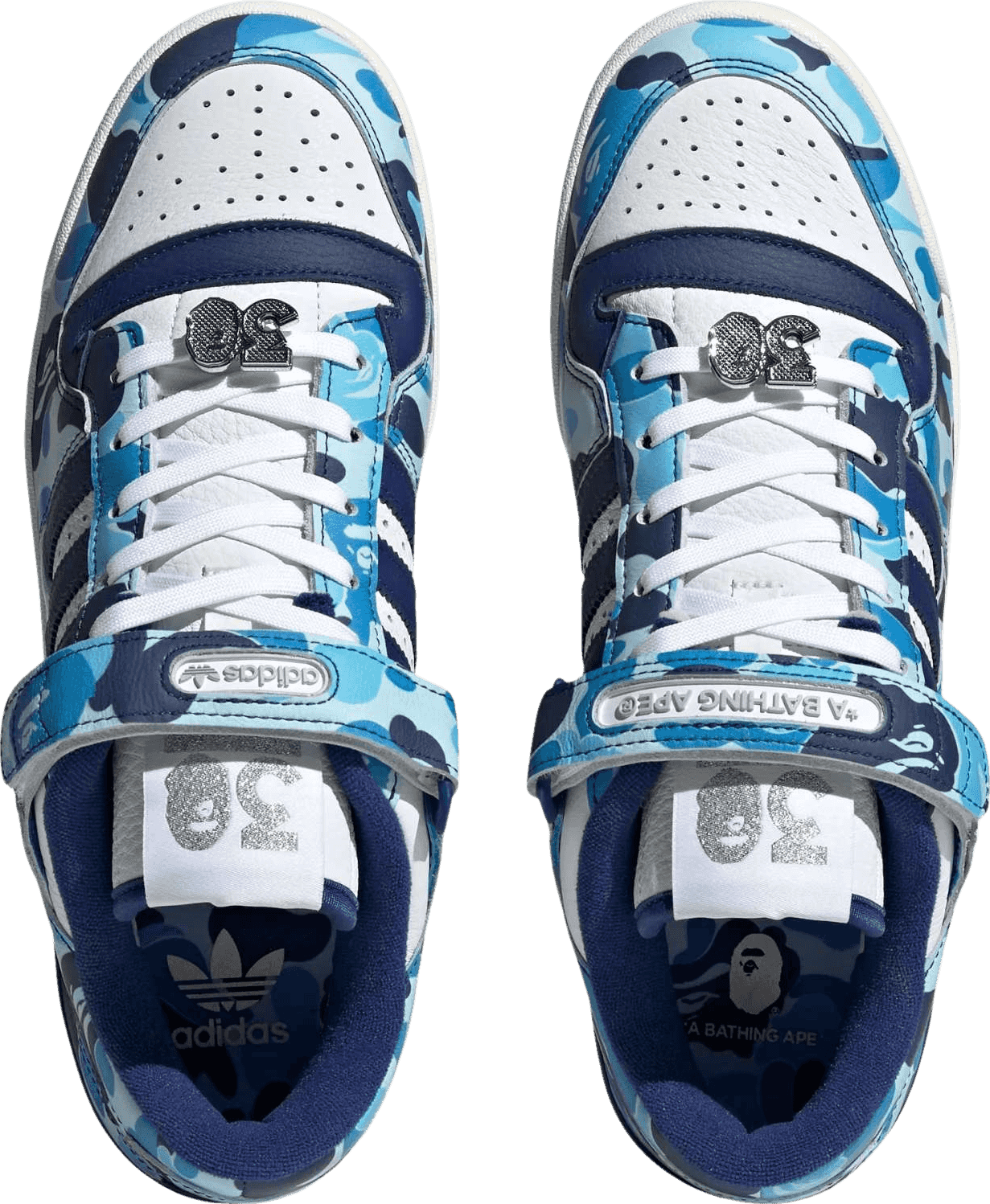 adidas Forum 84 Low Bape Blue Camo