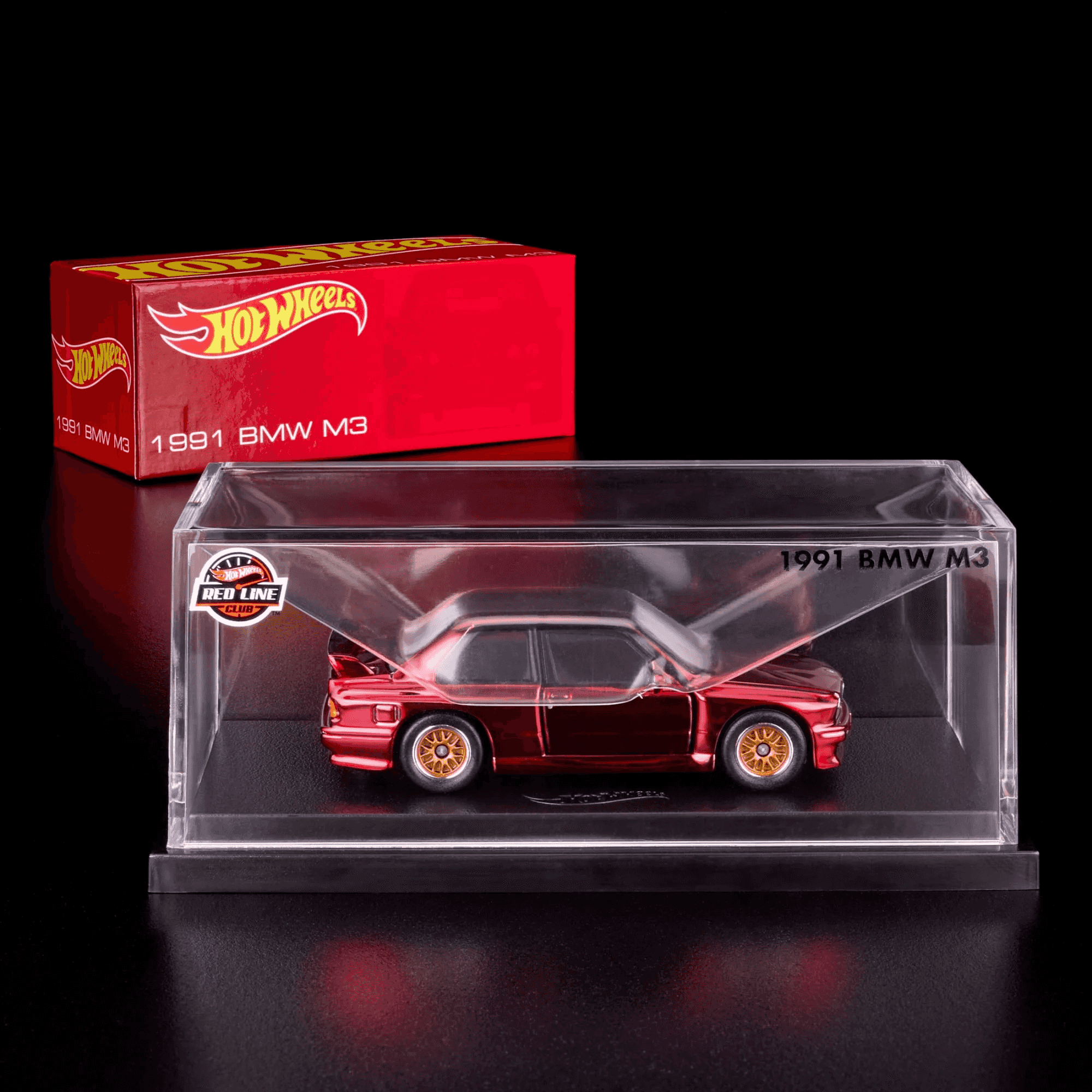 Hot Wheels RLC Exclusive 1991 BMW M3 Spectraflame Red