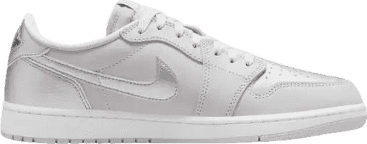 Air Jordan 1 Low Metallic Silver