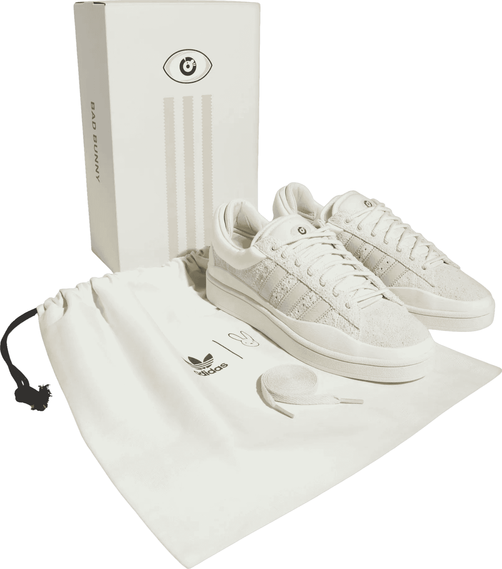 adidas Campus Light Bad Bunny Cloud White