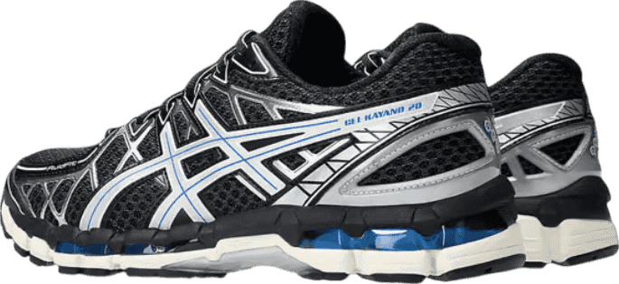 Asics Gel-Kayano 20 Black/Pure Silver