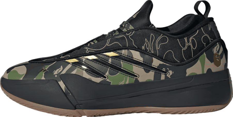 BAPE x adidas Dame 9 Green Camo