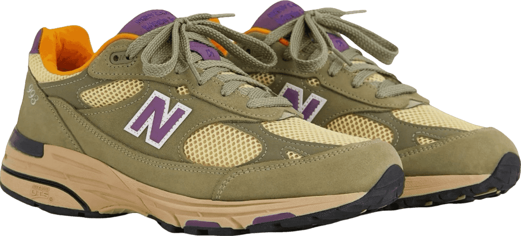 New Balance 993 Made in USA Olive Leaf