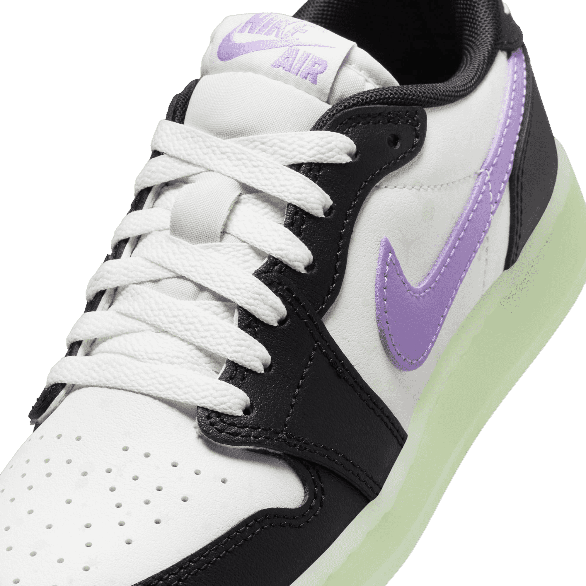 Air Jordan 1 Low Black Raspberry (GS)
