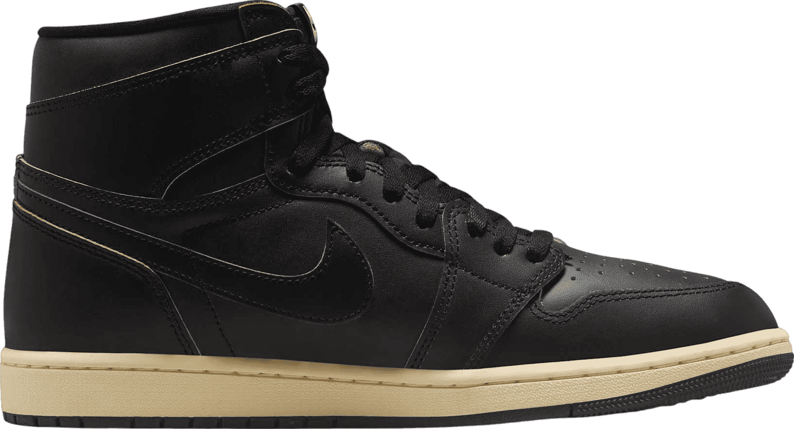 Air Jordan 1 High Black/Muslin