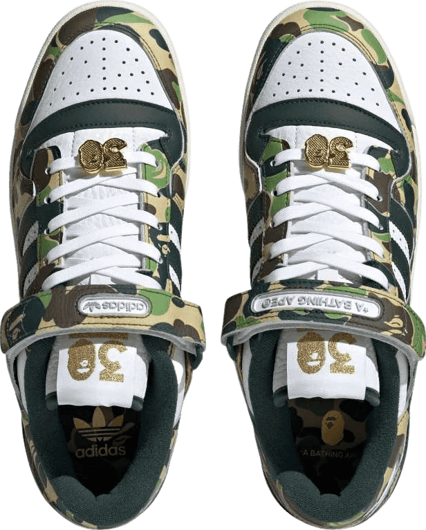 adidas Forum 84 Low Bape Green Camo