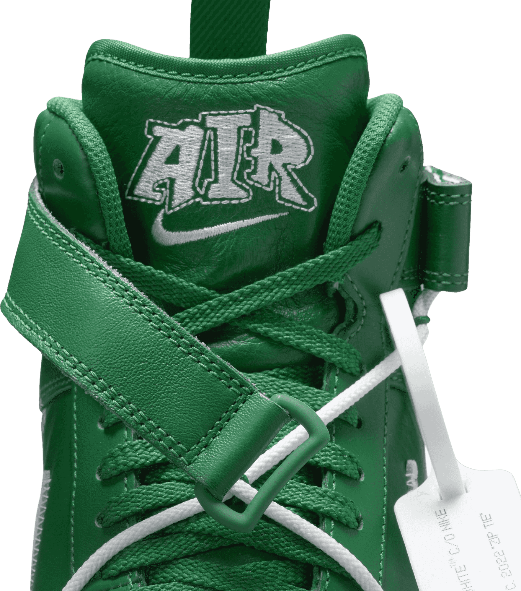 Nike Air Force 1 Mid Off-White Pine Green