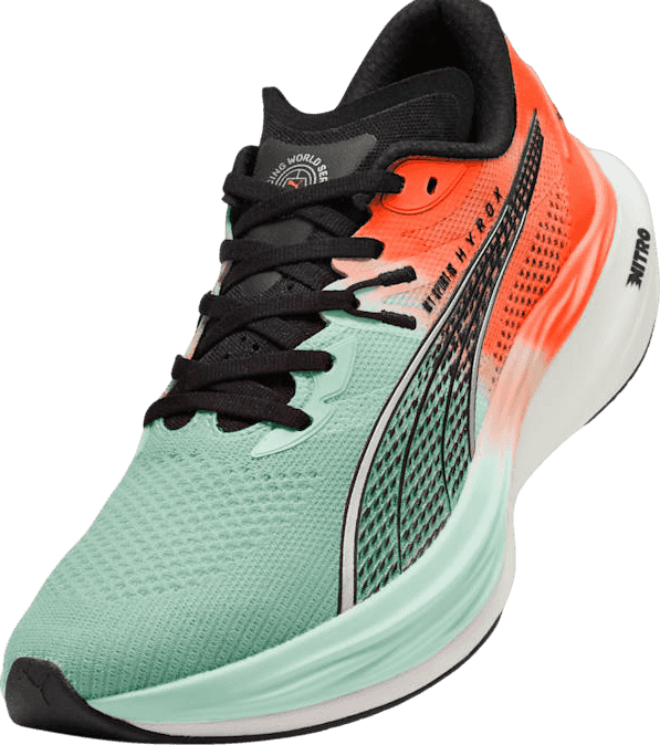 Hyrox x Puma Deviate NITRO™ 3 Mint Melt/Glowing Red