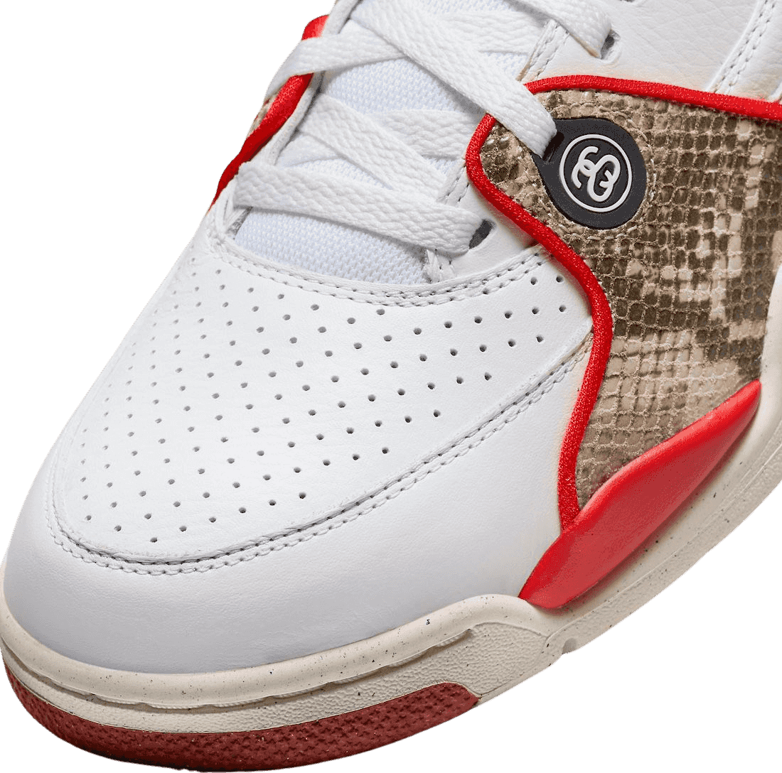 Nike Air Flight 89 Low Stussy Habanero Red