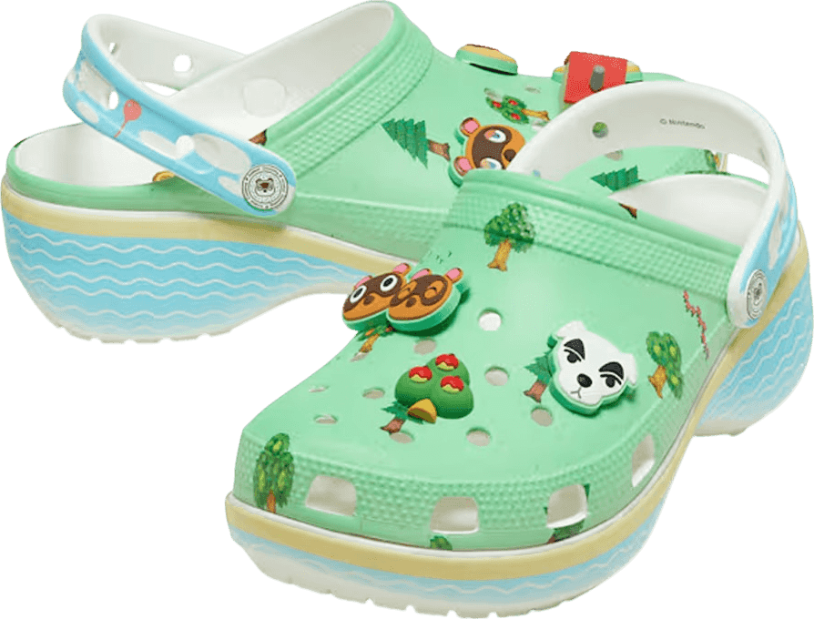 Crocs Classic Platform Clog Animal Crossing (W)
