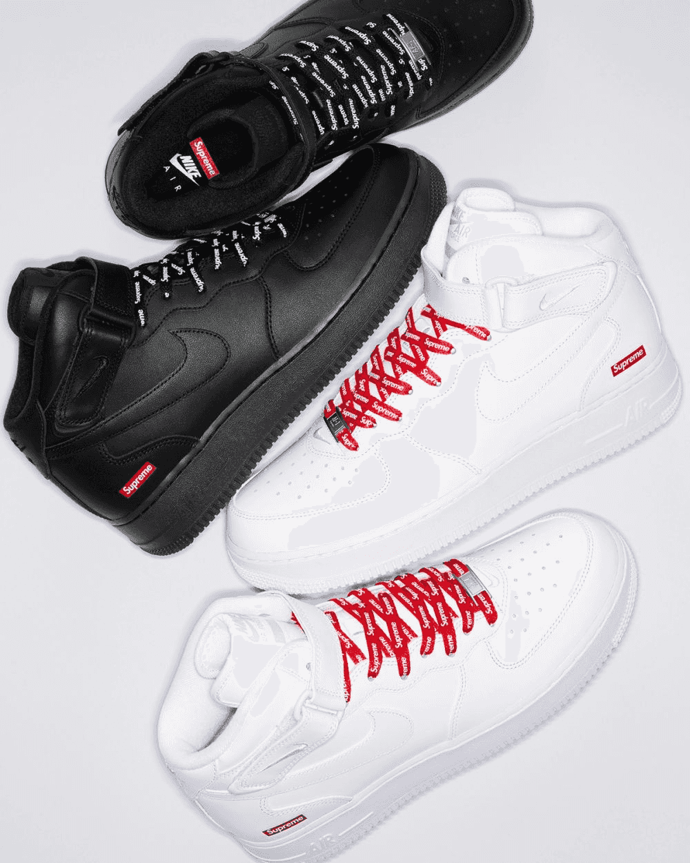 Supreme x Nike Air Force 1 Mid