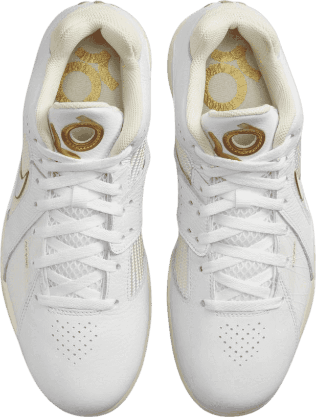 Nike KD 3 White/Metallic Gold