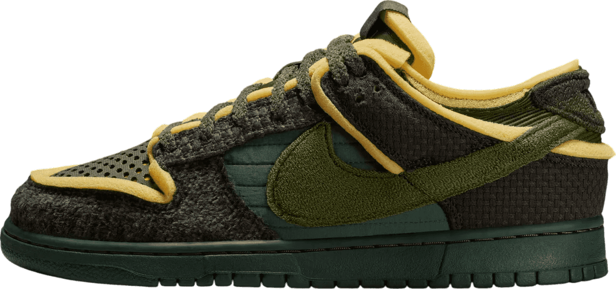 CPFM x Nike Dunk Low Swamp Sponge Sequoia