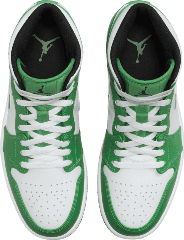 Air Jordan 1 Mid Lucky Green