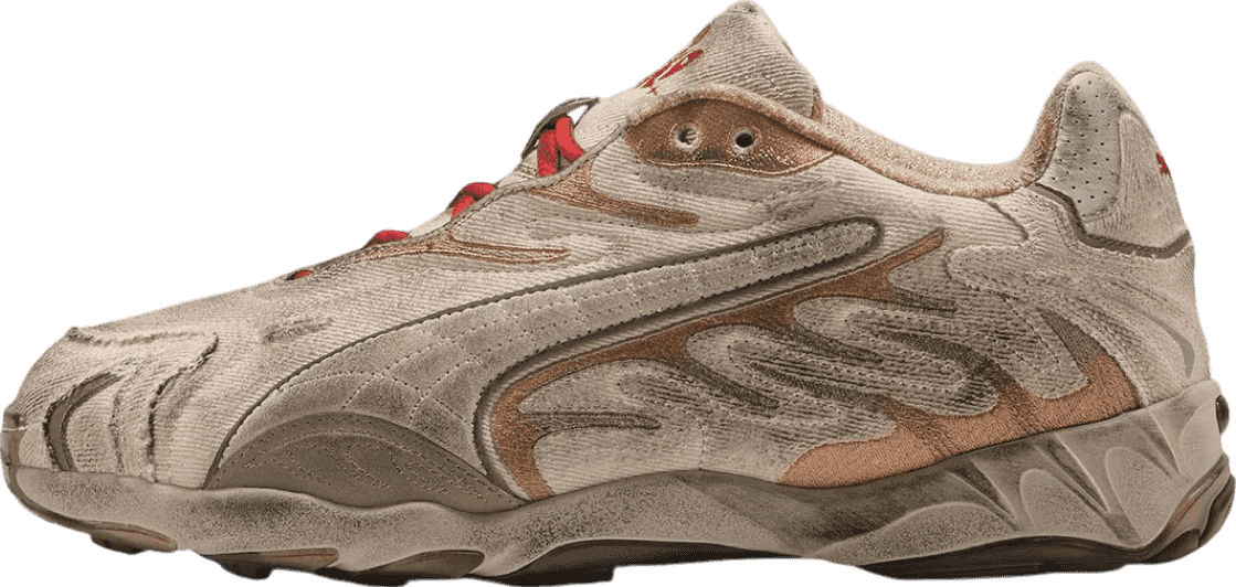 A$AP Rocky x Puma Inhale Distressed Canvas Sneakers (M)