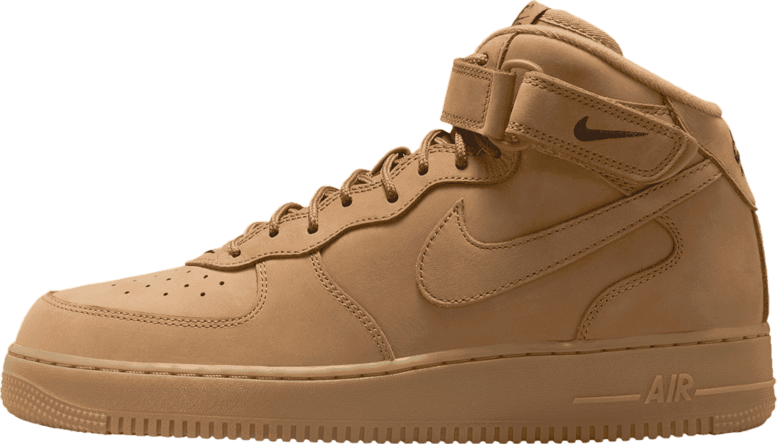 Nike Air Force 1 Mid Flax/Outdoor Green