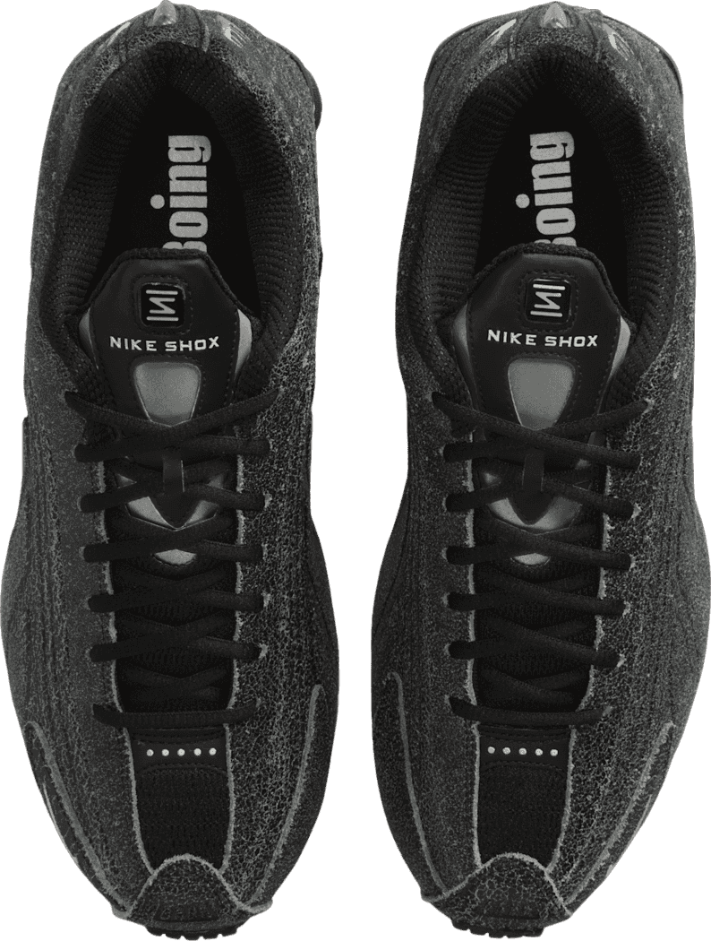 Nike Shox R4 Black/Metallic Silver