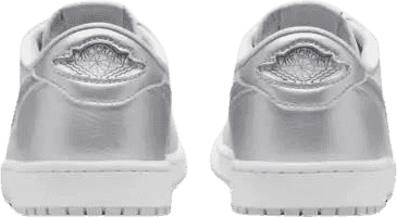 Air Jordan 1 Low Metallic Silver
